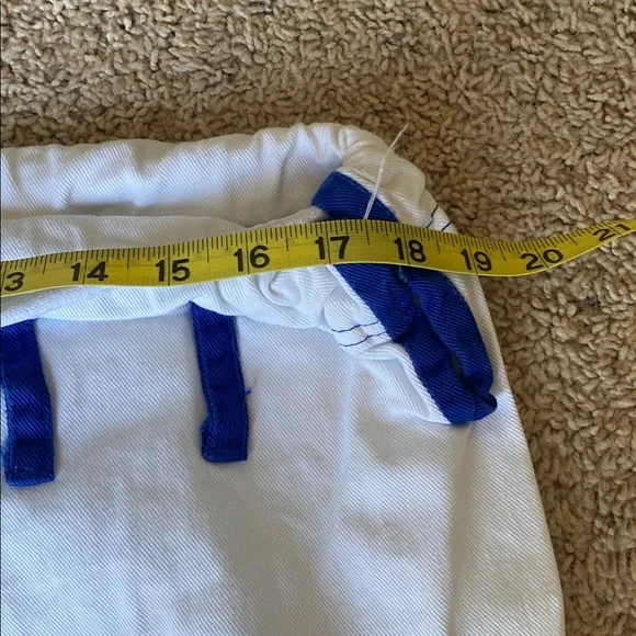 Sanabul White and Blue Jiu Jitsu Gi - Picture 10 of 12